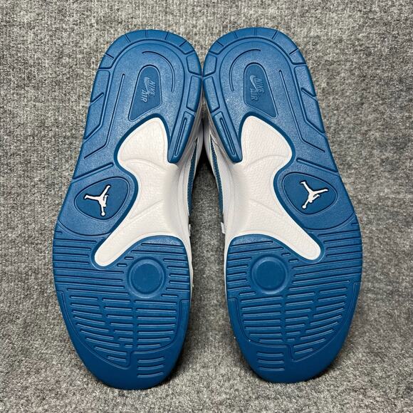 Nike Air Jordan Stadium 90 Shoes White Industrial Blue DX4397-114 Mens Size 8.5 - Picture 7 of 9